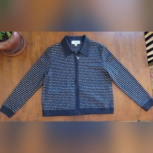 St. John Sport Zippered Sweater